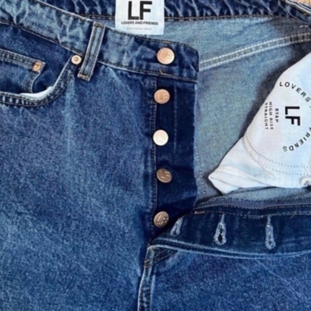 Revolve LOVERS & FRIENDS Ryan high rise jeans - Picture 4 of 6